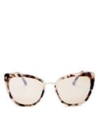 Tom Ford Women's Simona Mirrored Cat Eye Sunglasses, 57mm