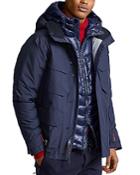Polo Ralph Lauren 3-in-1 Water-repellent Hooded Down Jacket With Removable Liner