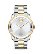 Movado Bold Two Tone Watch, 42.5mm