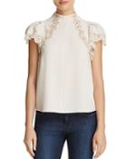 Rebecca Taylor Lace-inset Top