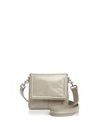 Halston Heritage Dylan Flap Small Leather Crossbody