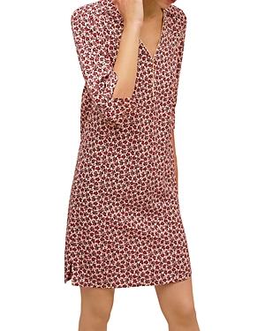 Gerard Darel Jahlya Liberty Print Crepe Shirt Dress