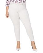 Nydj Plus Ami Skinny Ankle Jeans In Feather