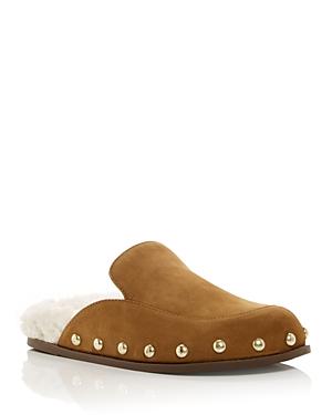 Aqua Women's Faux Shearling Mule Slippers - 100% Exclusive