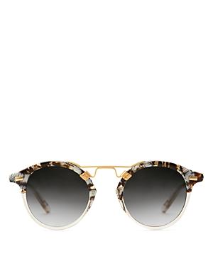 Krewe Unisex Orleans Blinker Round Sunglasses, 46mm