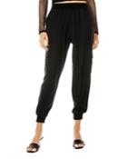 Alice And Olivia Dede Smocked Cargo Pants
