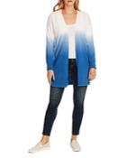 Vince Camuto Long-sleeve Tie-dyed Cardigan