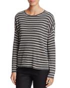 Eileen Fisher Boxy Stripe Sweater