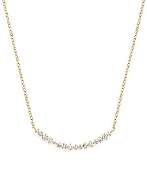Diamond Scatter Bar Necklace In 14k Yellow Gold, .30 Ct. T.w. - 100% Exclusive