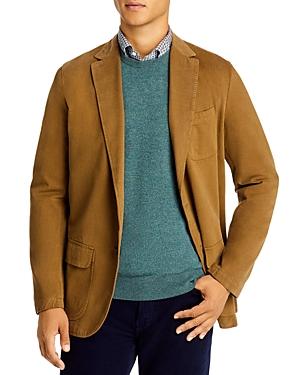 Sid Mashburn Cotton & Cashmere Soft Twill Butcher Jacket