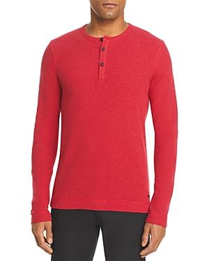 Boss Trix Waffle Knit Henley Top