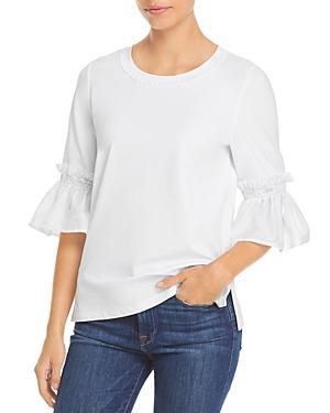 Kobi Halperin Colie Ruffle Sleeve Top