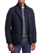Herno Gore-tex Blazer Jacket With Removable Wind Guard