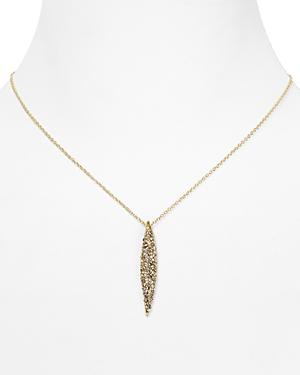 Alexis Bittar Miss Havisham Crystal Encrusted Spear Pendant Necklace, 16