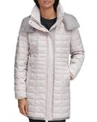 Marc New York Marble Packable Hooded Puffer Coat