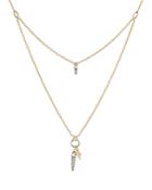 Nadri Sterling Villa Layered Pendant Necklace In 18k Gold-plated Sterling Silver, 16-18