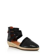 Gentle Souls Women's Noa-beth Demi Wedge Espadrille Sandals
