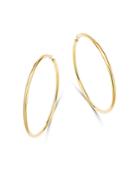 Moon & Meadow 14k Yellow Gold Endless Large Hoop Earrings - 100% Exclusive