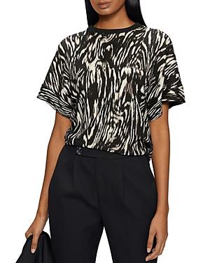 Ted Baker Veria Animal Print Tee