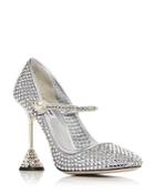 Miu Miu Women's Embellished Mary Jane Pumps
