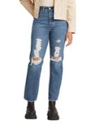 Levi's Wedgie High Rise Straight Jeans In Oxnard