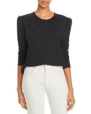 Derek Lam 10 Crosby Kary Cotton Puff Shoulder Tee