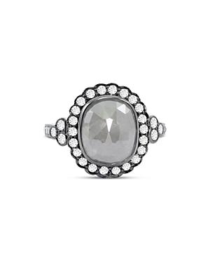 Amrapali Jewels Raw Diamond Ring In 18k White Gold, 3.54 Ct. T.w.