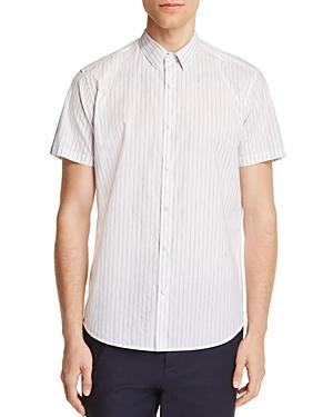 Theory Zack S Striped Slim Fit Button-down Shirt