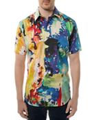Robert Graham Catalina Stretch Watercolor Floral Button Down Shirt