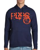 Prps Goods & Co. Immense Logo-print Hooded Fleece Sweatshirt