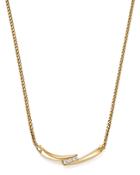 Bloomingdale's Diamond Statement Necklace In 14k Yellow Gold, 0.75 Ct. T.w. - 100% Exclusive