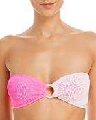 Cleonie Sea Color Blocked Bikini Top