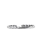 David Yurman Cable Edge Cuff Bracelet With Pave Black Diamonds, 5.5mm