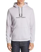 Fred Perry Hooded Embroidered-logo Sweatshirt