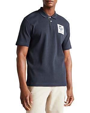 Ted Baker Marden Ribbed Polo Shirt