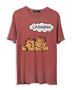 Junk Food Garfield Lasagna Cotton Graphic Tee