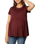 Ingrid & Isabel Maternity Relaxed Babydoll Top