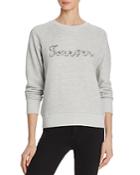 Forever Sweatshirt In French Terry - Rosie Hw X Paige