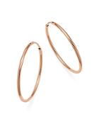 Bloomingdale's 14k Rose Gold Endless Hoop Earrings - 100% Exclusive