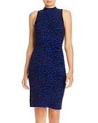 Milly Textured Leopard Bodycon Dress