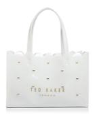 Ted Baker Scallop Metal Bow East/west Icon Tote