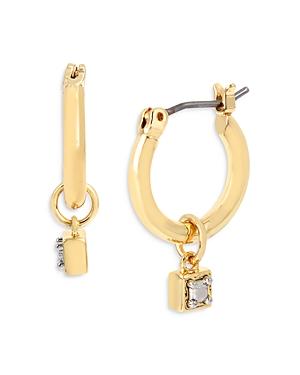 Allsaints Square Charm Huggie Earrings