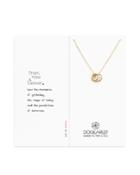 Dogeared Then Now Forever Necklace, 16