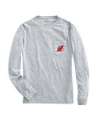 Vineyard Vines New Jersey Devils Long Sleeve Pocket Tee - 100% Exclusive