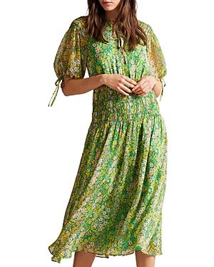 Ted Baker Ursille Midi Dress With Neck Tie