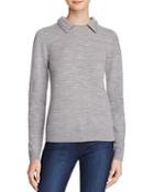French Connection Diamond Sparkle Merino-wool Sweater
