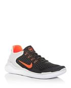 Nike Men's Free Rn 2018 Lace Up Sneakers