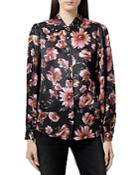 The Kooples Floral Print Blouse