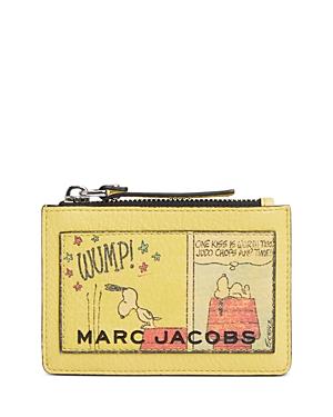 Marc Jacobs Peanuts Top-zip Leather Wallet