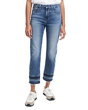 Jen 7 High Rise Ankle Straight Leg Jeans In Dakota